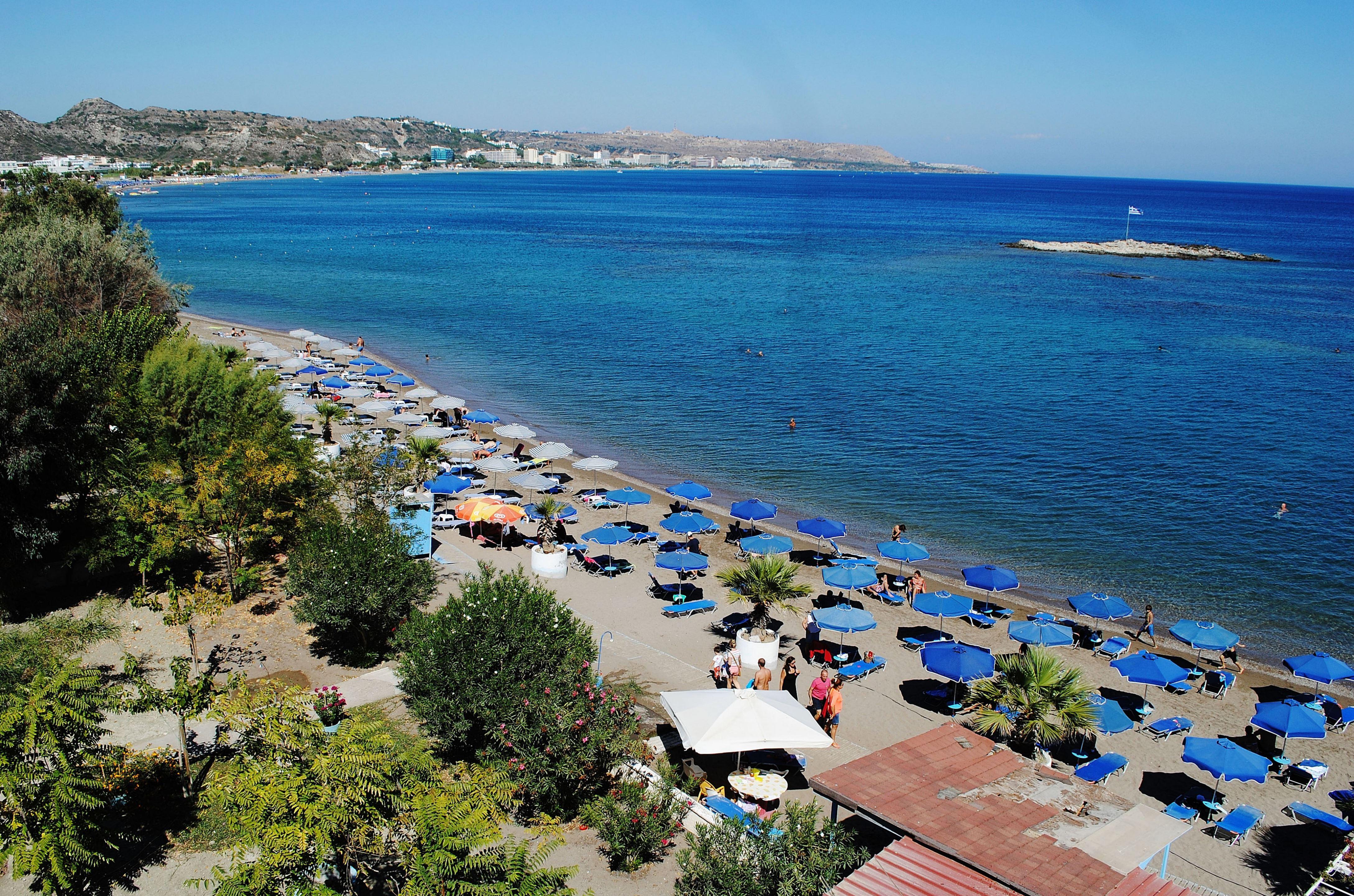 Hotel Lido Star Beach Faliraki Exterior foto